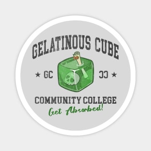 Gelatinous Cube Community College Magnet